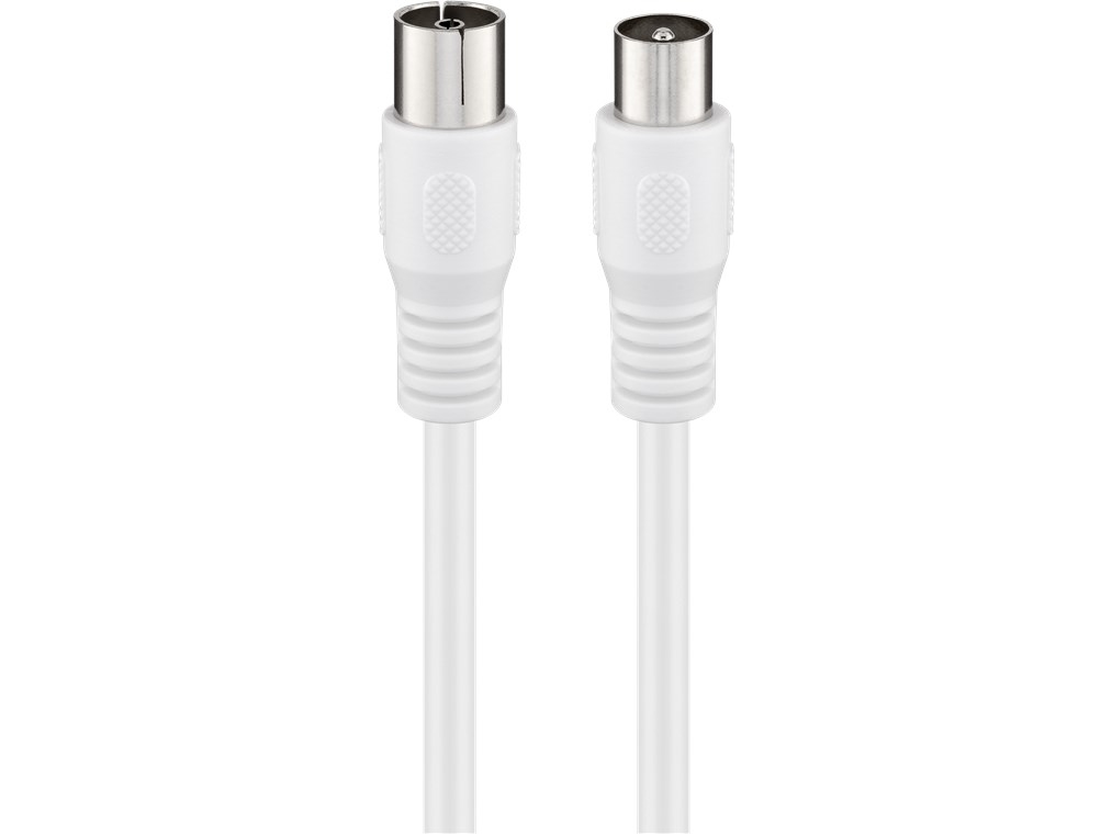 Goobay 58810, 5 M, 3C-2V, Weiß