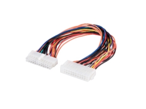 Goobay Power Extension Cable, 0.3M, 0,3 M, Männlich, Weiblich, Mehrfarbig