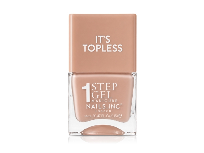 Nails Inc. It’S Topless 1 Step Gel Nail Polish (Renee) 14 Ml