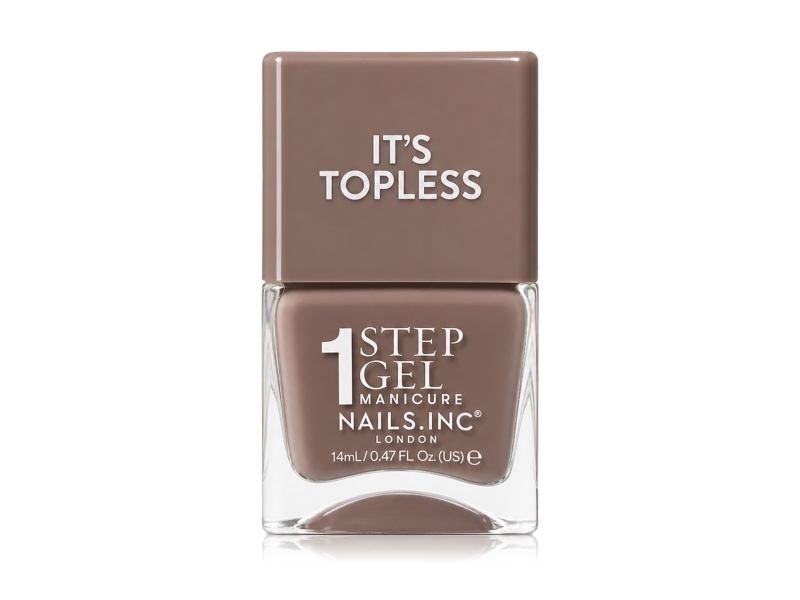 Nails Inc. It’S Topless 1 Step Gel Nail Polish (Megan) 14 Ml