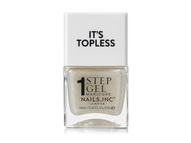 Nails Inc. It’S Topless 1 Step Gel Nail Polish (Sydney) 14 Ml