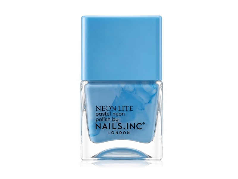Nails Inc. Neon Lite Nail Polish (Seabright Street) 14 Ml