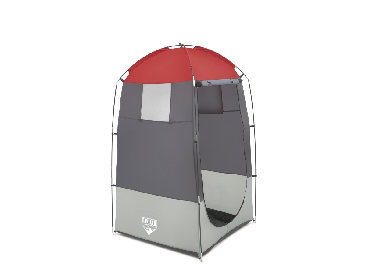 Bestway 68002 / 24, Teltlærred, Siderude, Vandafvisende, Polyester, Blå, Grå
