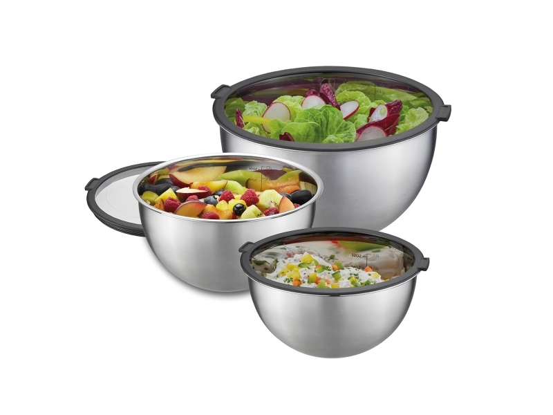 GEFU 89430, Sæt, Rund, 8 L, Rustfrit stål, Plast, Rustfrit stål, Plast