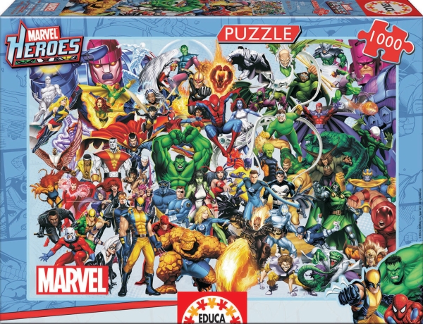 Educa 1000 Marvel Heroes