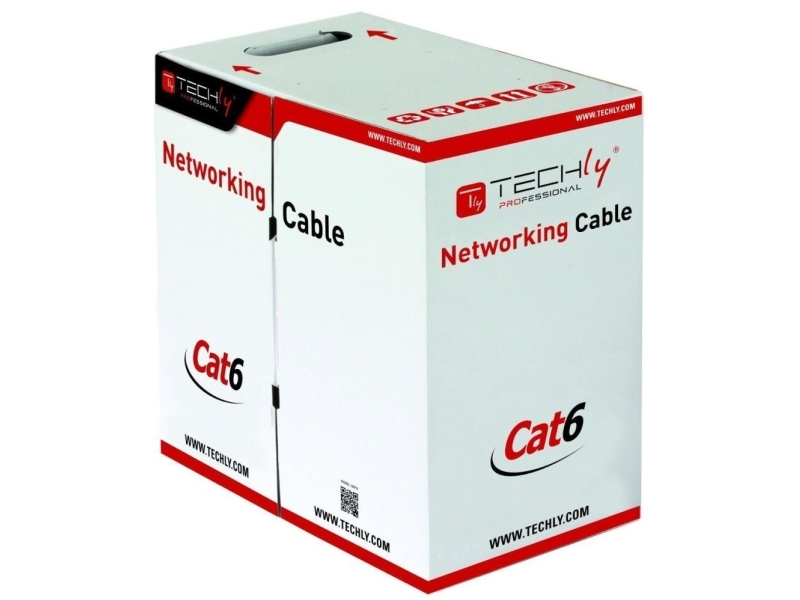 Techly Itp9-Flu-0305, 305 M, Cat6, U/Utp (Utp), Grau