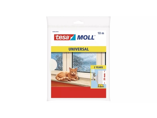 Tesa 5412, Hvid, Pvc, Træ, Ætylen-Propylengumme (Epr), 10 M, 9 Mm, 6 Μm