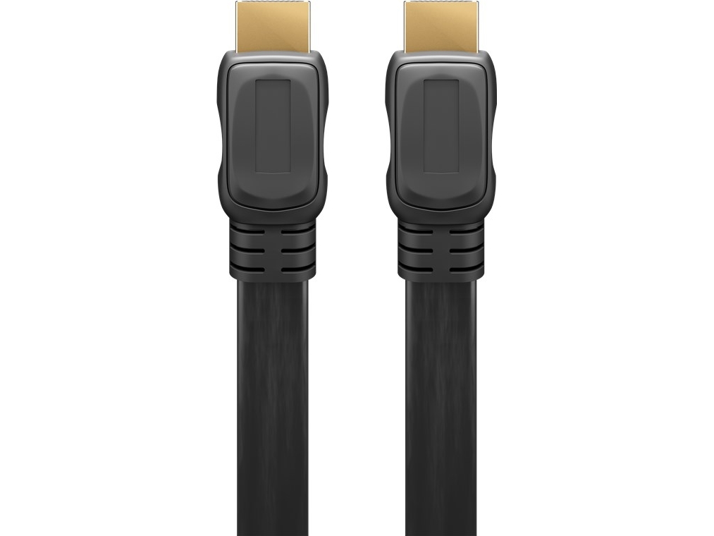 Goobay 61277, 1 M, Hdmi Typ A (Standard), Hdmi Typ A (Standard), 3D, 18 Gbit/S, Schwarz