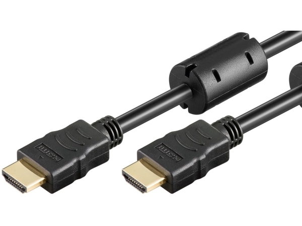 Goobay Højhastigheds-Hdmi-Kabel Med Ethernet (Ferrit) - Kabellængde 1 M
