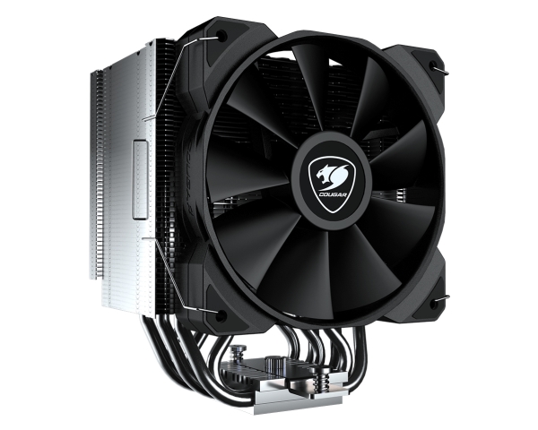 Cougar Cpu-Kühler Forza 85 Essential, Kühlkörper/Radiator, 12 Cm, 143,53 M³/H, Schwarz