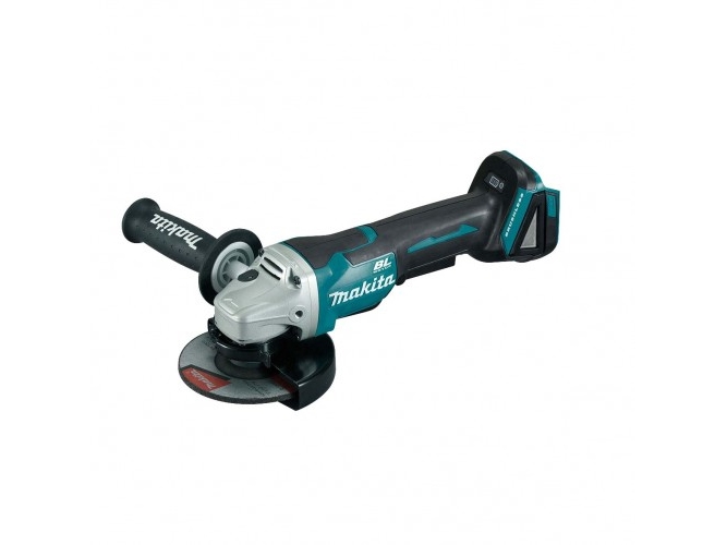 Makita DGA508Z Akumuliatorinis campinis &scaron;lifuoklis, 18 V, &oslash;125mm, 8500 min-1, paddle sližkatas, Be akumurių ir kroviklio!