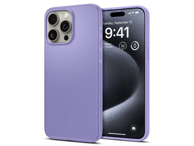 Spigen Acs06692, Cover, Apple, Iphone 15 Pro, 15,5 Cm (6.1"), Lilla
