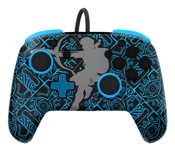 Pdp Rematch: Sheikah Shoot, Gamepad, Nintendo Switch, Nintendo Switch Lite, Nintendo Switch Oled, D-Pad, Home Button, Analog / Digital, Kabelgebunden