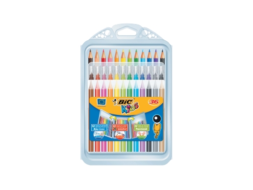 Bic Färbung Buch 3In1 Buntstifte 36Pcs Bic