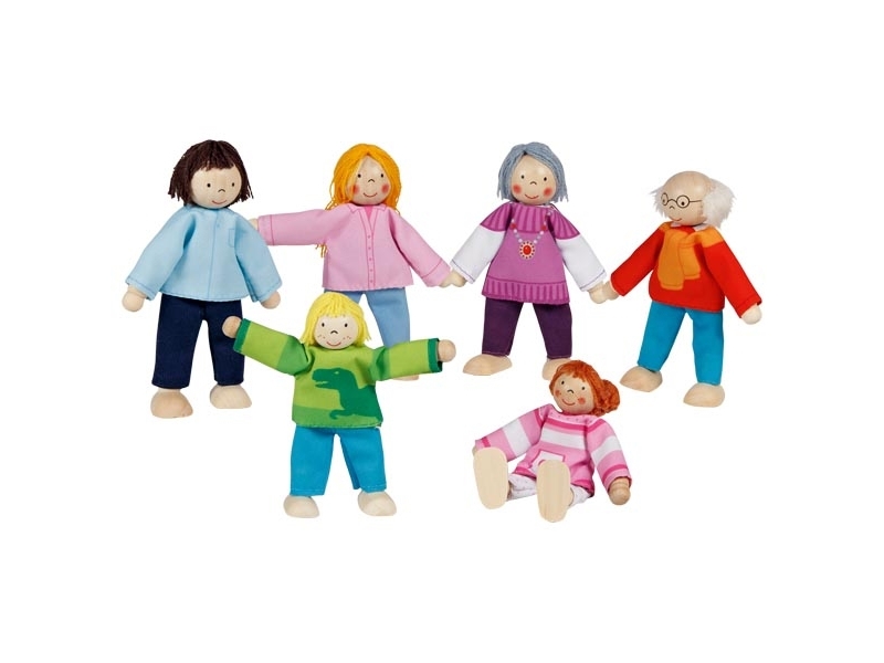 Modern Family Flexible Puppen