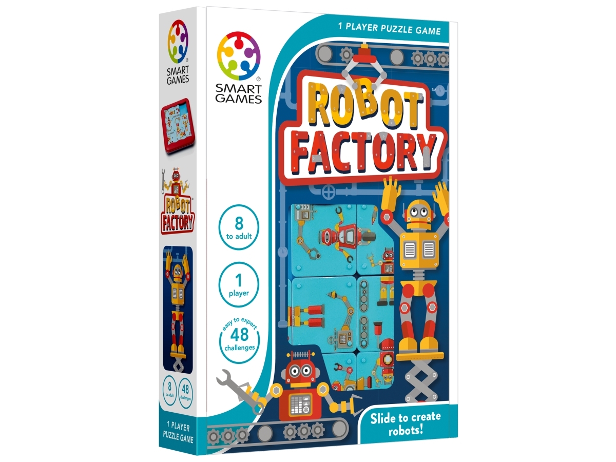 Smartgames Robot Factory, 8 Jahr(E), Mehrfarbig