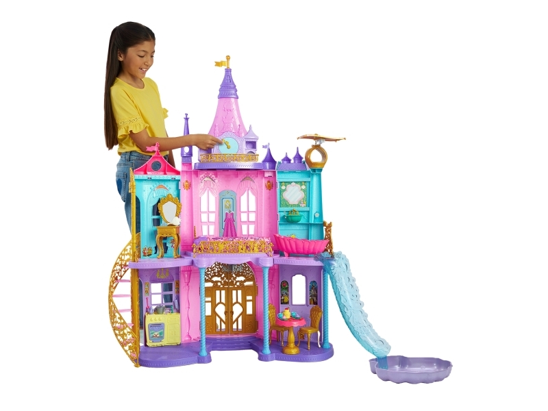 Disney Princess -legetøj, Magisk eventyrslot, 3 År, Batterier påkrævet, Montering påkrævet