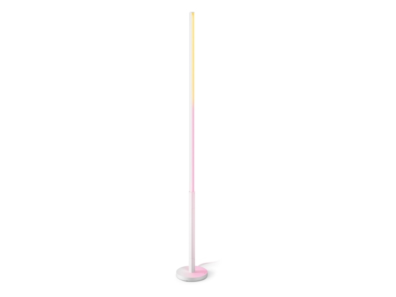 WiZ Pole floor light, Smart golvbelysning, Wi-Fi/Bluetooth, Vit, Wi-Fi 4 (802.11n), 802.11b, 802.11g, LED, Plast