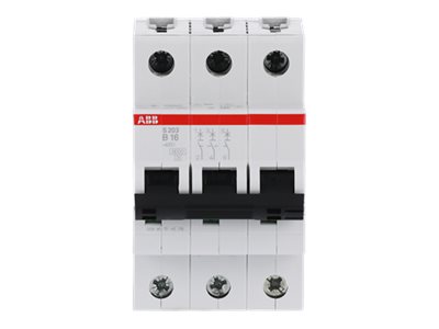 Abb Miniature S203-B16 – Automatischer Hauptschalter (Für Die Montage Auf Din-Schiene) – Ac 230/400 V