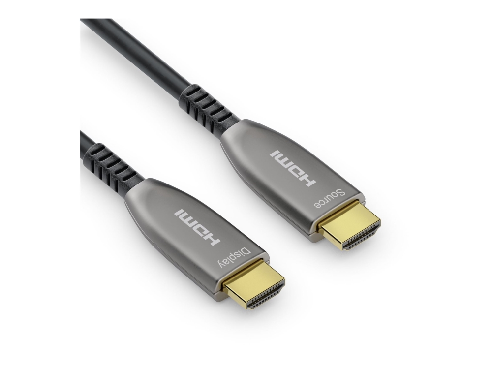 Sonero - High Speed - Hdmi-Kabel Med Ethernet - Hdmi Han Til Hdmi Han - 10 M - Hybrid Kobber/Fibertoptik - Sort - Active Optical Cable (Aoc), 2160P S