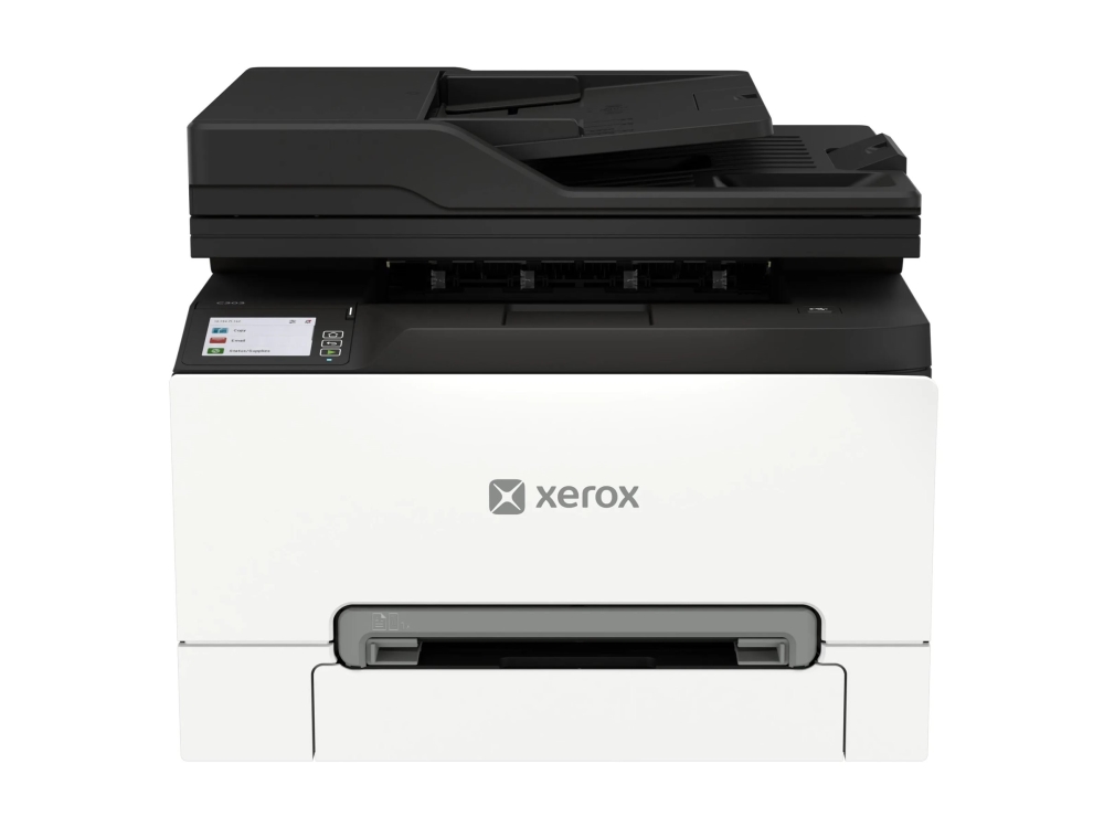 Xerox C303A - Multifunktionsprinter - farve - laser - Legal (216 x 356 mm) (original) - A4/Legal (medie) - op til 30 spm (kopiering) - op til 30 spm (udskriver) - 250 ark - 33.6 Kbps - USB 2.0, Gigabit LAN, Wi-Fi(ac), USB 2.0 vært