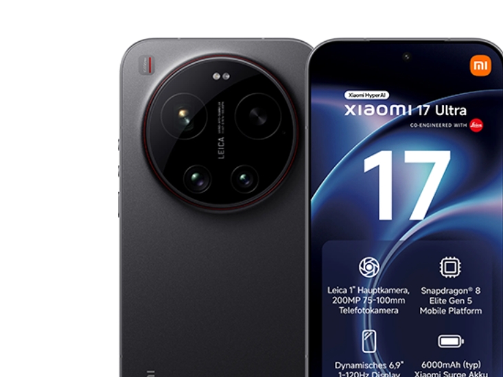 Xiaomi 17 Ultra 5G Dual Sim 16Gb Ram 512Gb - Schwarz