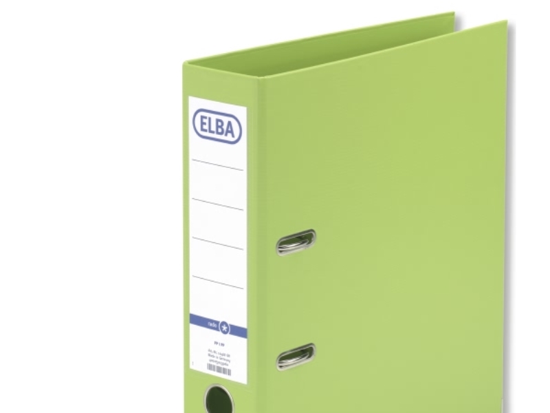 Elba Smart Pp/Pp, 80 Mm, A4, Polypropylen (Pp), Grøn, 570 Ark, 8 Cm, 285 Mm