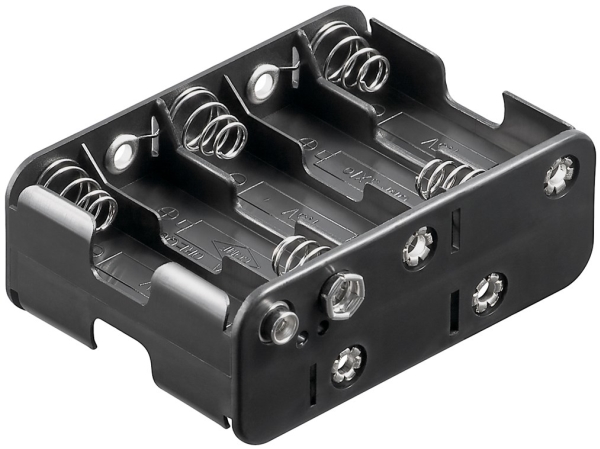 Goobay 11469 batteriholder og tryklås 10 AA