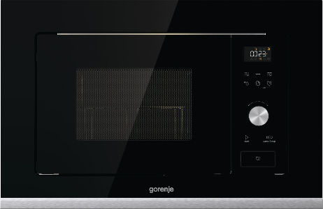 Gorenje Bmx201ag1bg, Integriert, Grill-Mikrowelle, 20 L, 800 W, Eingebautes Display, Led