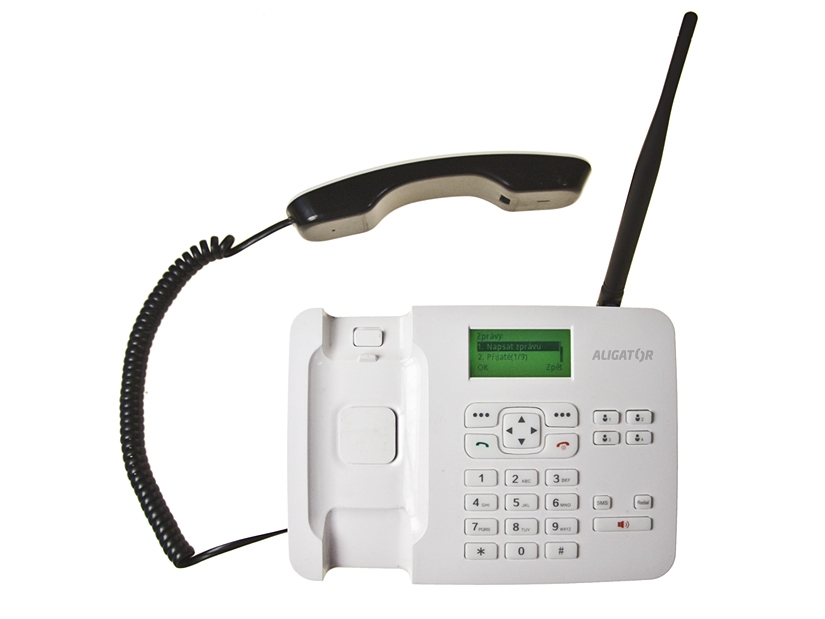 Alligator T100 Mobiltelefon 541 G Weiß