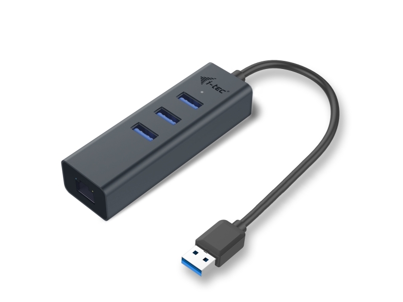 I-Tec Metal U3metalg3hub Schnittstelle Hub Usb 3.2 Gen 1 (3.1 Gen 1) Typ-A 5000 Mbit/Ai Grau