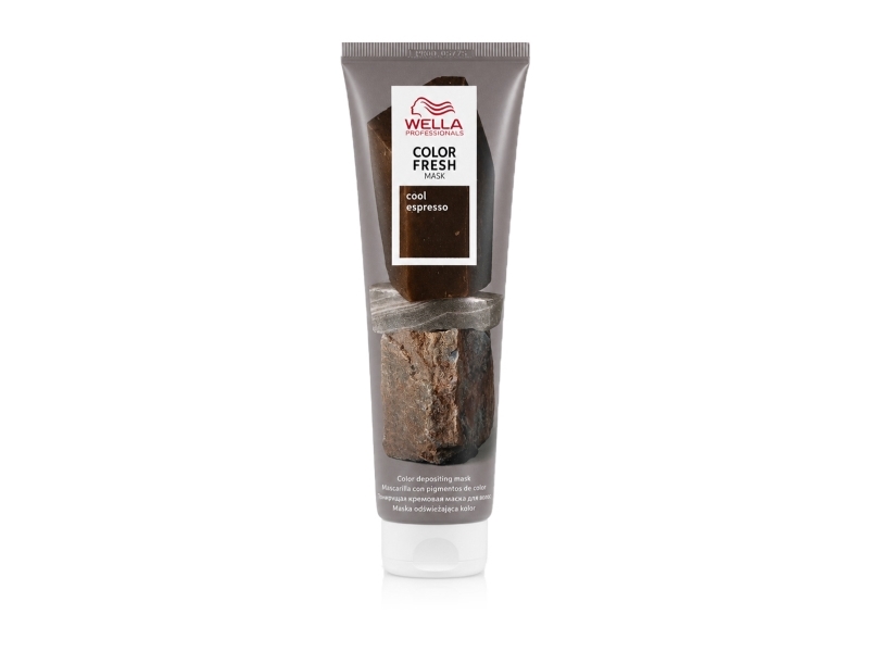 Wella Color Fresh Mask Fun Cool Espresso 150ml Hair Color Treatment