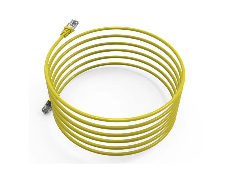 Inca Cat6 Rj45 5 M, 5 M, Cat6, U/Utp (Utp), Rj-45, Rj-45, Gul