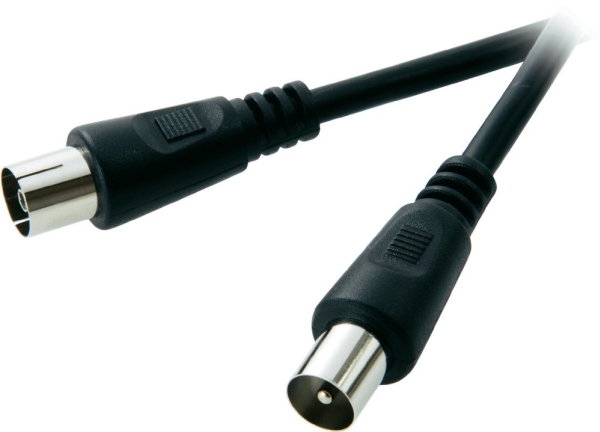 Speaka Professional 2.5M - Gerade - Gerade - Männlich/Weiblich - Schwarz (325363)