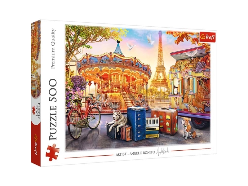 Trefl 37426, 500 Stück(E), Zirkus