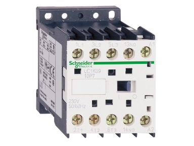 Kontaktor 6A, 400V, 3P, 3NO, 1NC, LC1K0610V7 - Schneider Electric