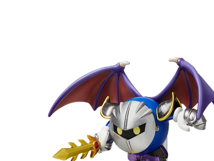 Nintendo Amiibo Meta Knight, Interactive Gaming Figure, Nintendo Wii U, Amiibo, Multicolour, 42 G, 129 Mm
