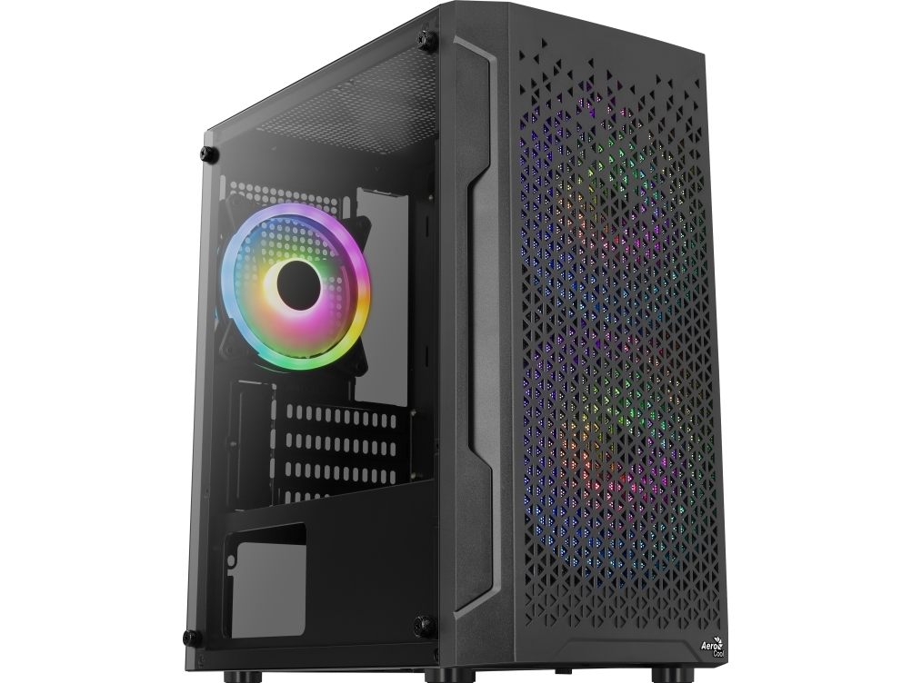 Aerocool Trinity Mini, Mini Tower, Pc, Sortieren, Micro Atx, Mini-Itx, Abs, Spcc, 15,8 Cm