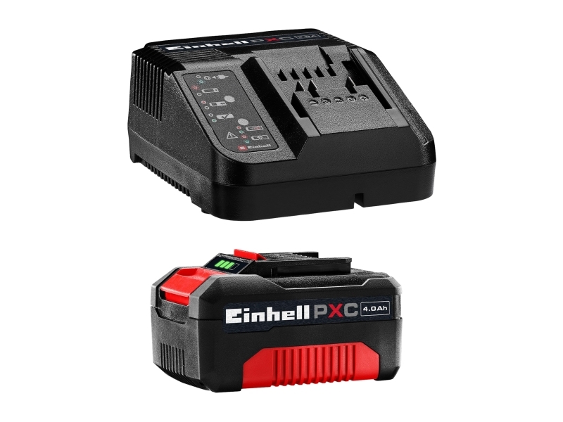 Einhell Power X-Change Pxc Starter Kit 18V 4Ah 4512042 Werkzeugakku Und Ladegerät 18 V 4 Ah Lithium