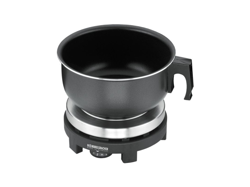 Rommelsbacher RK 501/S, Sort, Bordplade, Forseglet plade, 1 zone(s), 1 zone(s), Simre