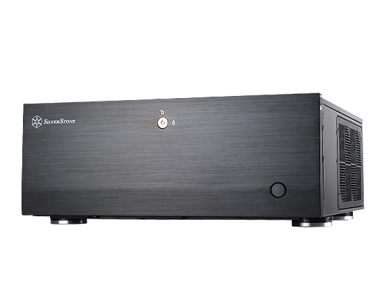 Silverstone Grandia Gd07, Htpc, Pc, Schwarz, Atx, Eatx, Micro Atx, Ssi Ceb, Ssi Eeb, Aluminium, Stahl, Heimbüro