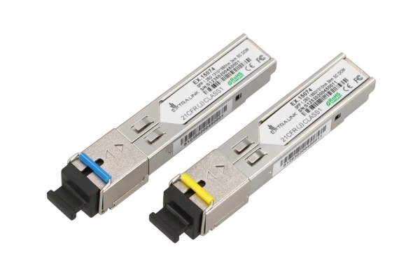Extralink Ex.15074, Fiberoptik, 1250 Mbit/S, Sfp, Sc, 3000 M, 1550 Nm