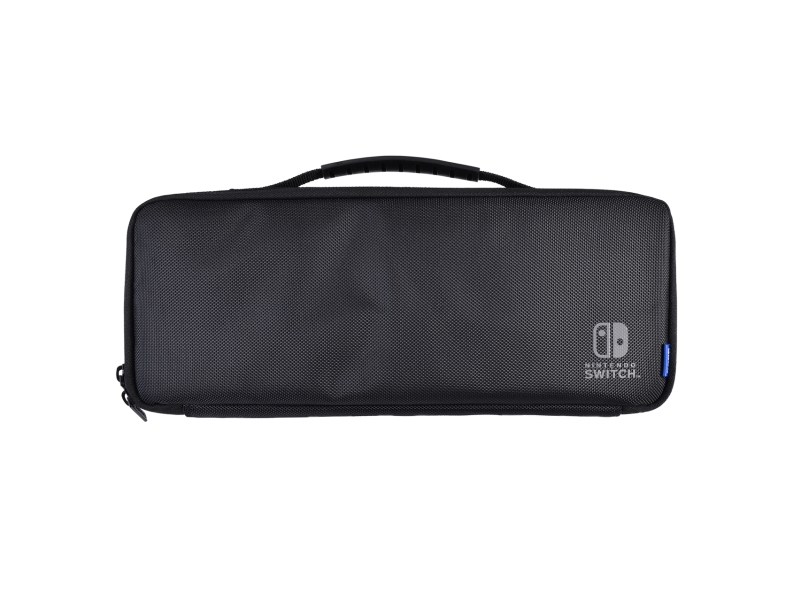Hori Nsw-818U, Hårdt Etui, Nintendo, Sort, Nintendo Switch Oled, Nintendo Switch, Støvresistent, Ridseresistent, Lynlås