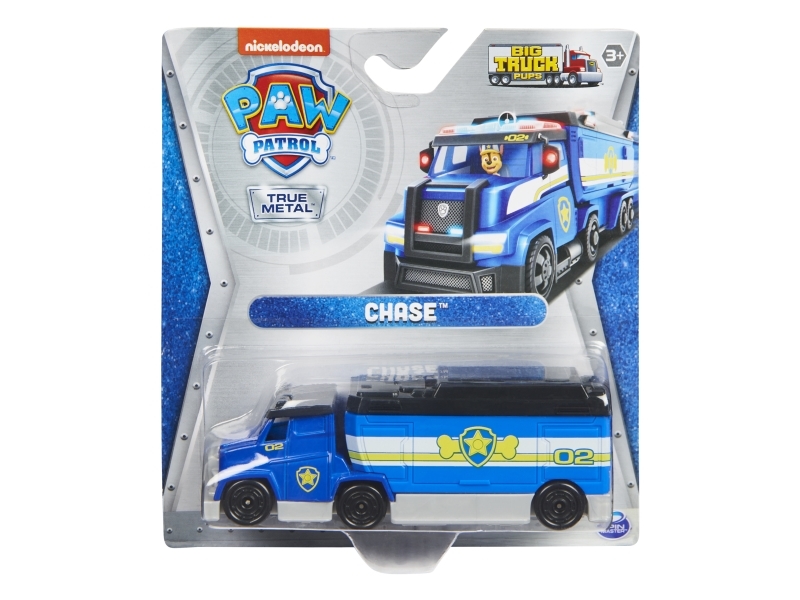 Paw Patrol Big Trucks True Metal Vehicle - Chase