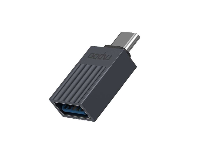 Rapoo Uca-1001, Usb Typ-C, Usb 3.2 Gen 1 (3.1 Gen 1), Männlich, Schwarz, 5 Gbit/S, 32 Mm