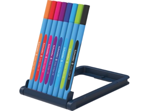 Schneider skriveredskaber Slider Edge, Kuglepen, Flerfarvet, 8 stk., Bold