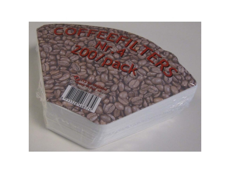 Kaffefilterpåsar nr 1x4 (200 st.)