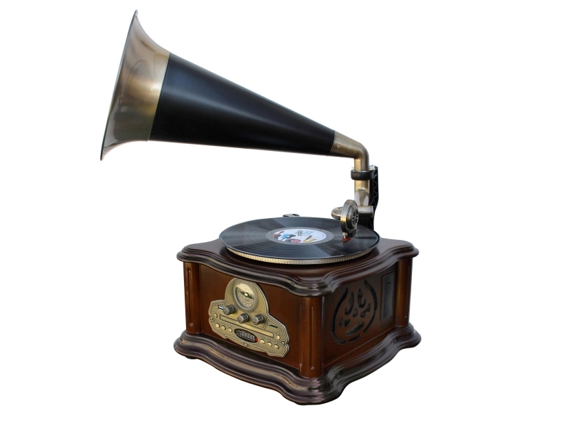 Soundmaster Nr917, Sort, Bronze, Brun, 33,45,78 Rpm, Ekstern, Kassette, Vinylplade, Fm, Sd