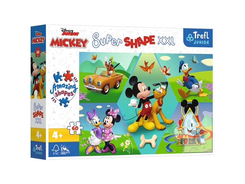 Trefl 50014, 60 Stück(E), Cartoons, 4 Jahr(E)