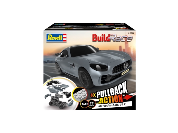 Revell Build ''n Race Mercedes AMG GT R, Klassisk bilmodel, 1:43, Mercedes AMG GT R, Dreng, 10 stk, 4 År